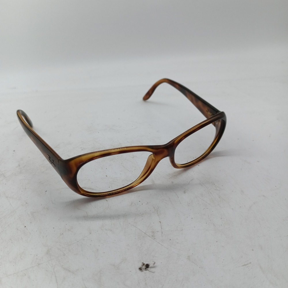 Ray Ban Brown Tortoise Eyeglass Frames Only Adult Plastic Glasses 144